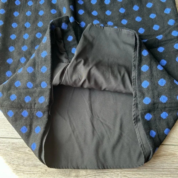 Talbots Polka Dots Wool Blend  Pencil Skirt - Picture 6 of 11